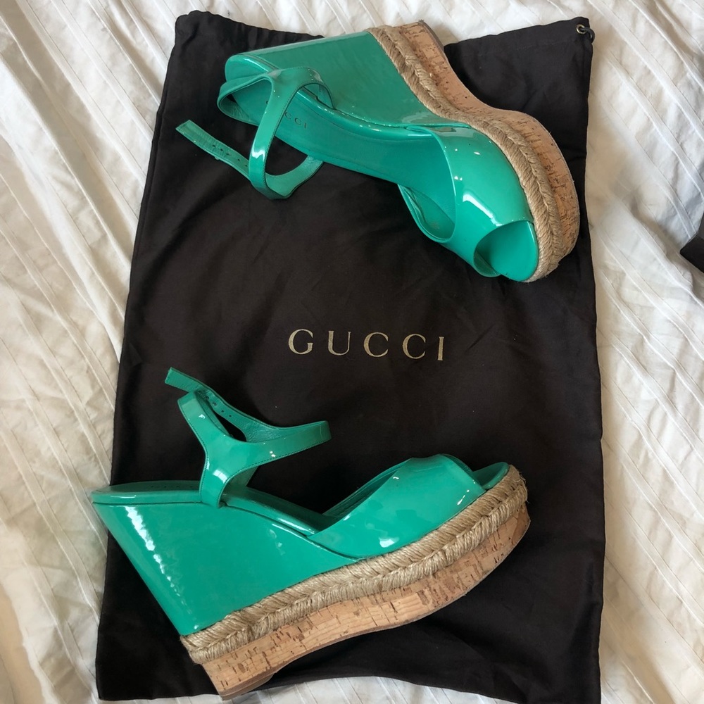 Gucci wedges